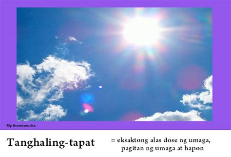 Kantutang Sapat sa Tanghaling Tapat.
